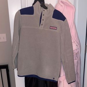 Vineyard Vines Fleece Quarter Zip
